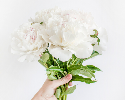 White glamour bouquet