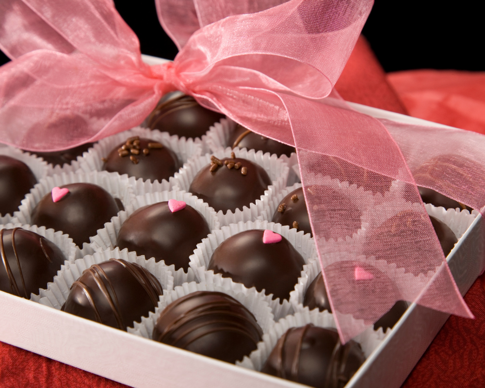 Artisan chocolate truffles