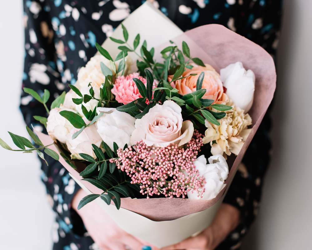 Medium pink duchess bouquet